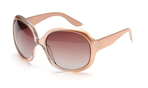 Up To 83% Off on Oversized Women's Polarized S... | Groupon Goods