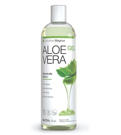 Theodore Magnus Organic Cold Pressed Aloe Vera Gel - India | Ubuy