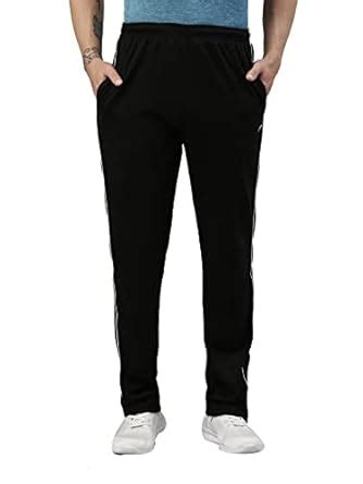 Buy Proline Men Regular Fit Track Pants(TRK22LBK_BK_S) at Amazon.in