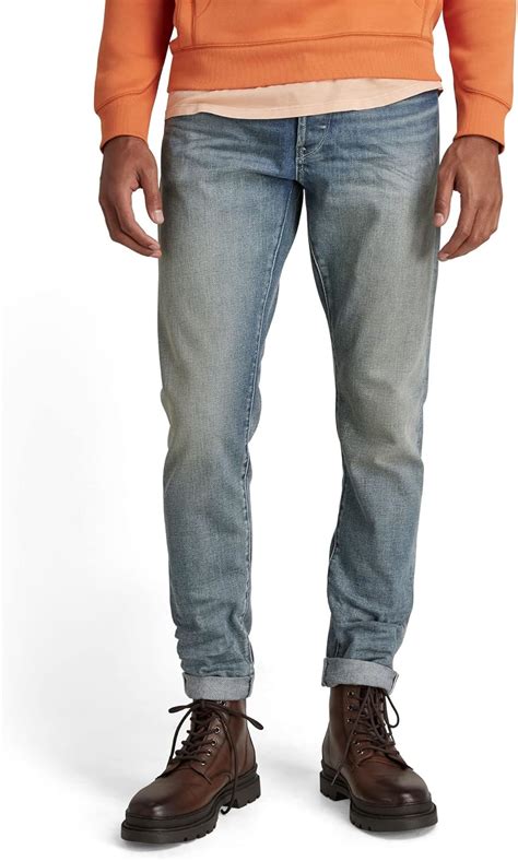Buy G-Star 3301 Slim Fit Selvedge Jeans in Vintage Stream Online at ...