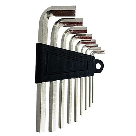 Vtronix Hex Allen Key Set For General Purpose Use With PVC Holder 9 ...