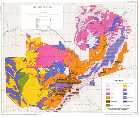 Republic of Zambia. Soil map. Atlas Sheet No. 12. - ESDAC - European Commission