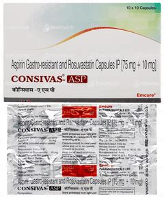 Consivas Asp Capsule 10: Uses, Side Effects, Price & Substitutes