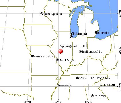 Image result for Springfield IL Map