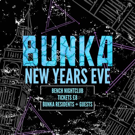 BUNKA NEW YEARS EVE, 26 Athol St, Douglas, 31 December to 1 January ...