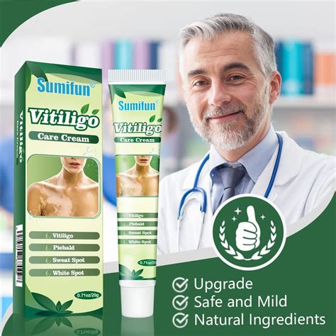 Buy Sumifun Vitiligo Care Cream, Vitiligo Treatment, Reduces White ...