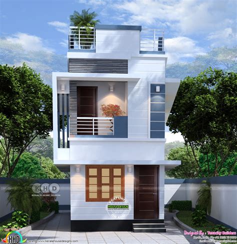 Indian Small House Design 3 Bedroom House Indian Small Modern Front ...