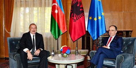 Ilham Aliyev, President of Albania Bajram Begaj held one-on-one meeting » Official web-site of ...