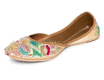 Step n Style Bridal Footwear Ethnic Handmade Flats Women Traditional ...