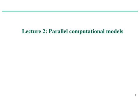 Image result for Sequential Computational Model in Parallel Programming