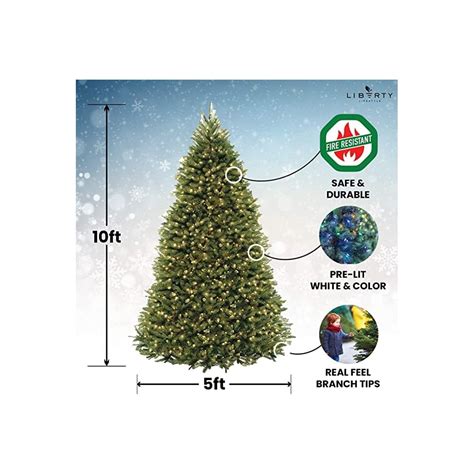Buy 10ft Christmas Tree,Artificial Holiday Christmas Pine Tree for Home ...