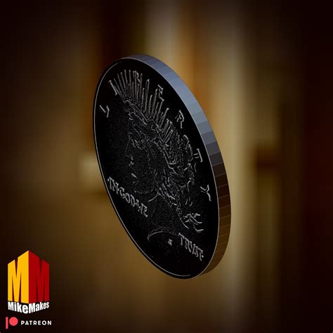 Archivo 3D Harvey Dent Two Face Coin Dark Knight STL 🪙・Diseño para ...