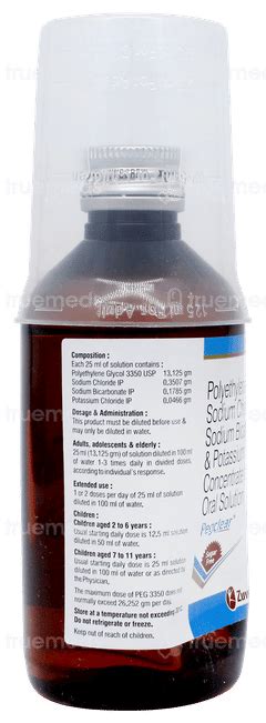 Pegclear Syrup 200 ML | Order Pegclear Syrup 200 ML Online at Truemeds