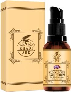 Khadi Ark Kumkumadi Oil Face Serum with 20% Vitamin C, E, 2% Retinol ...