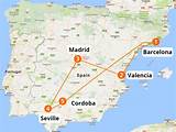 Travel Spain by train. Barcelona, Valencia, Madrid, Seville & Granada ...