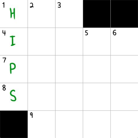 Joints at the meeting of the thigh bone and pelvis NYT Crossword Clue ...