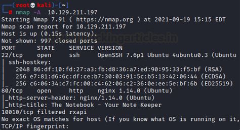 TheNotebook HackTheBox Walkthrough