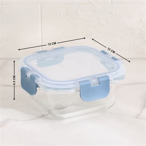 Buy Palestine Astero Borosilicate Glass Storage Container - 320ml from ...