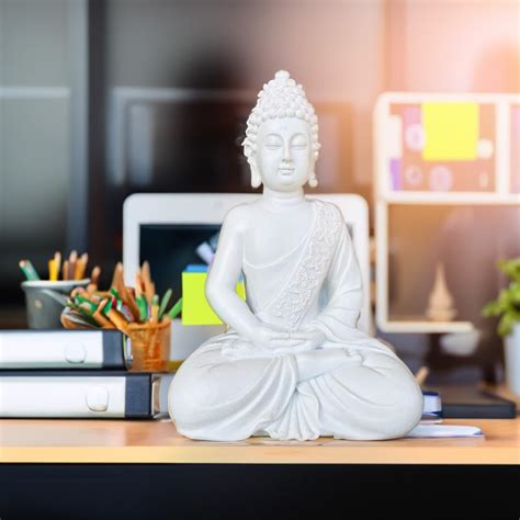 Buy Brotherhood Enterprise Meditating Budha 10" Resin Gautam Buddha ...