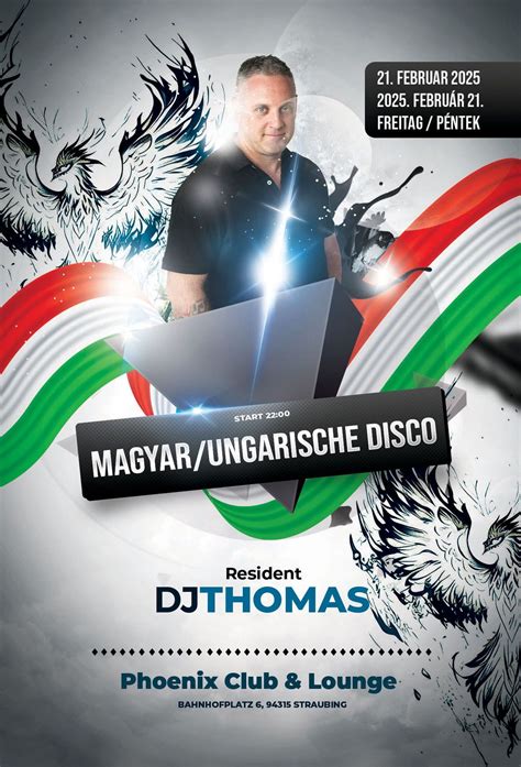 Magyar Disco , Phoenix Club & Lounge Straubing Bahnhofplatz 6 ...