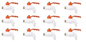 LUXBURY PVC Heavy Garden Tap/Outdoor Tap Bib Tap (Pack of 12) : Amazon ...