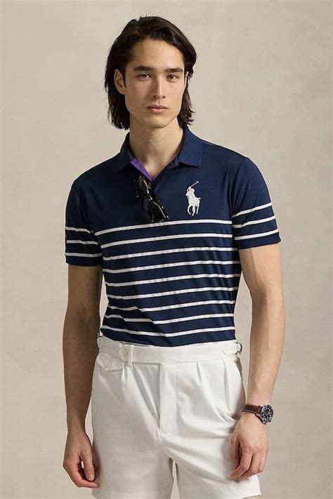 Polo Ralph Lauren polo Wimbledon Collection męski kolor granatowy ...