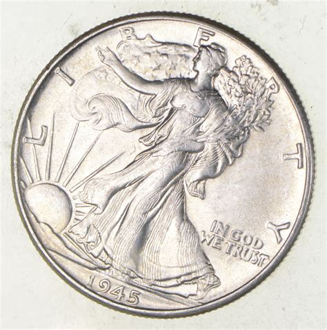 Better 1945 - US Walking Liberty 90% Silver Half Dollar Coin Set Break ...