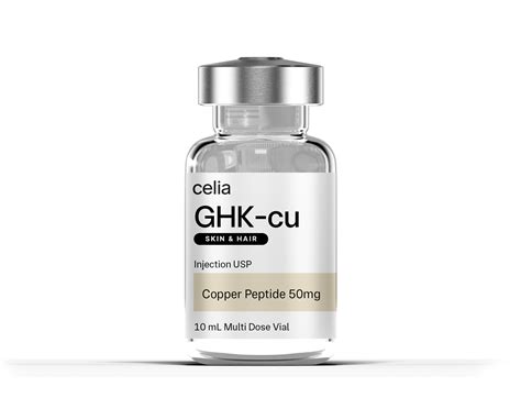 GHK-Cu 50mg 10mL Vial | Celia Health