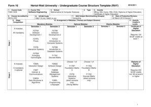 Course Structure Template - Fill Online, Printable, Fillable, Blank ...