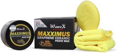 Wavex Premium Paste Cream Wax for Car 500g | Smooth Car Wax that ...