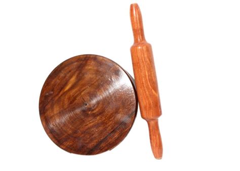 Buy DWH Wooden Chakla,Serving Board, Round Chapati Chakla, Perfect for ...