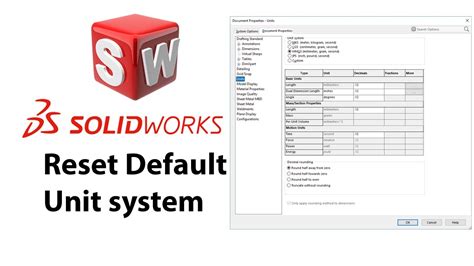 Image result for SolidWorks Reset Tutorial
