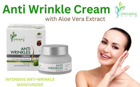 Organic Glow Anti Wrinkle Cream 50ml For Women And Girls : Amazon.in ...