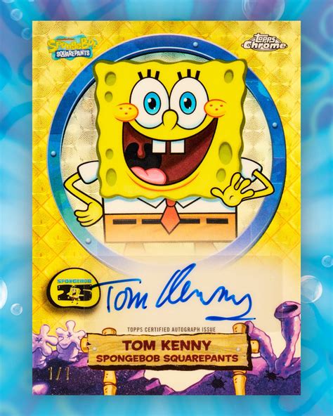 NickALive!: Topps Unveils 2025 Chrome SpongeBob 25th Anniversary ...