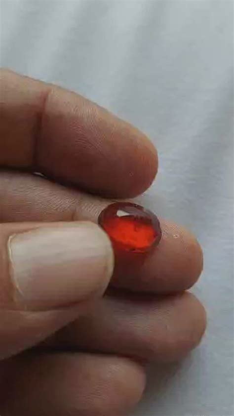 Gomed Stone | 7 ratti | Africa | Gomedhikam stone | With Certificate ...