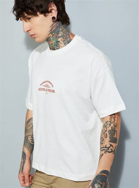 Buy URB_N Men Printed Boxy Fit T-shirt Online at just Rs. 599.0 ...