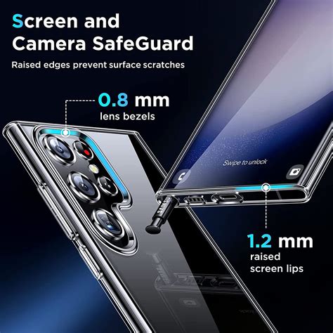 Buy For Samsung Galaxy S23 ULTRA S22 S21 S20 PLUS FE 5G Clear Case ...