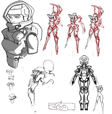 Mech Suit Drawing Tutorial 的图像结果