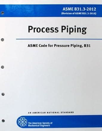 Buy Process Piping: ASME Code for Pressure Piping, B31 Book Online at ...