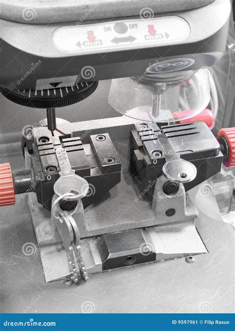 Key duplicating machine stock image. Image of duplicating - 9597961