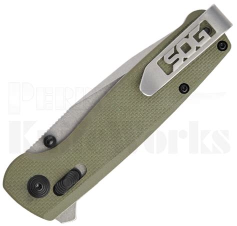 SOG Terminus XR Flipper Knife OD-Green TM1022 - For Sale