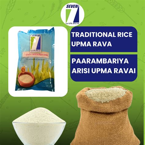 Traditional Rice Upma Ravai | Heritage Grains | Sevenmark – SevenMark