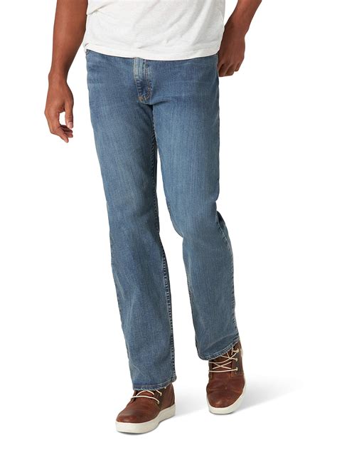 Wrangler Authentics Men's Comfort Stretch Regular Fit Jean, Flex Waist ...