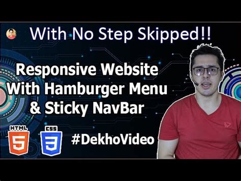 HTML CSS Responsive Project Hindi 的图像结果