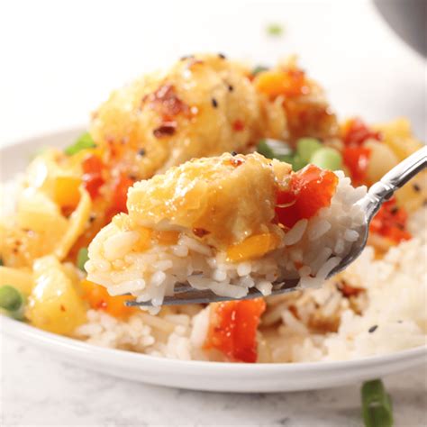 Air Fryer Panda Express Sweet Fire Chicken Copycat - Fork To Spoon