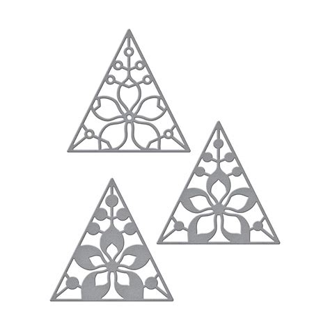 SPELLBINDERS PAPERCRAFTS, INC S3-386 DIE D-Lites KALEID TRI ...