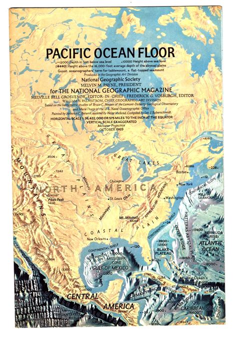 Atlantic Ocean Floor Map