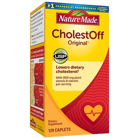 Buy Nature Made Cholestoff Reduces Dietary Cholesterol 1800 mg Natural ...