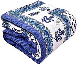 Buy WORLDNEX 400 Gsm Soft Light Weight Rajasthani Traditional Jaipuri ...