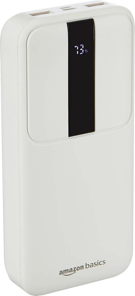 Amazon Basics 20000 mAh 22.5W Fast Charging Lithium Polymer Power Bank ...